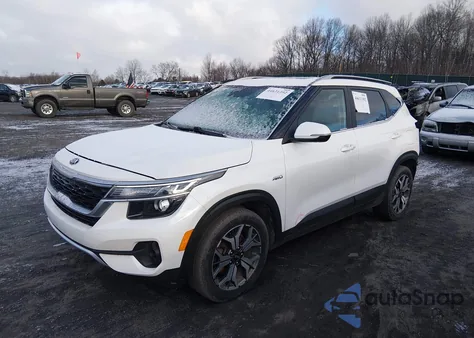 2021 Kia Seltos Ex из США, поврежденный, VIN KNDERCAA0M7176791
